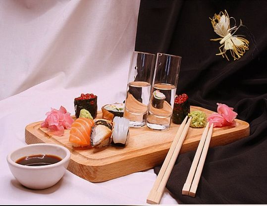 Суши, сашими и тэмпура